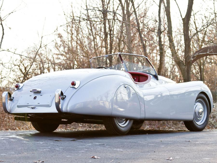  Jaguar XK120 Alloy Roadster 1948 года  (фото 48 из 59)